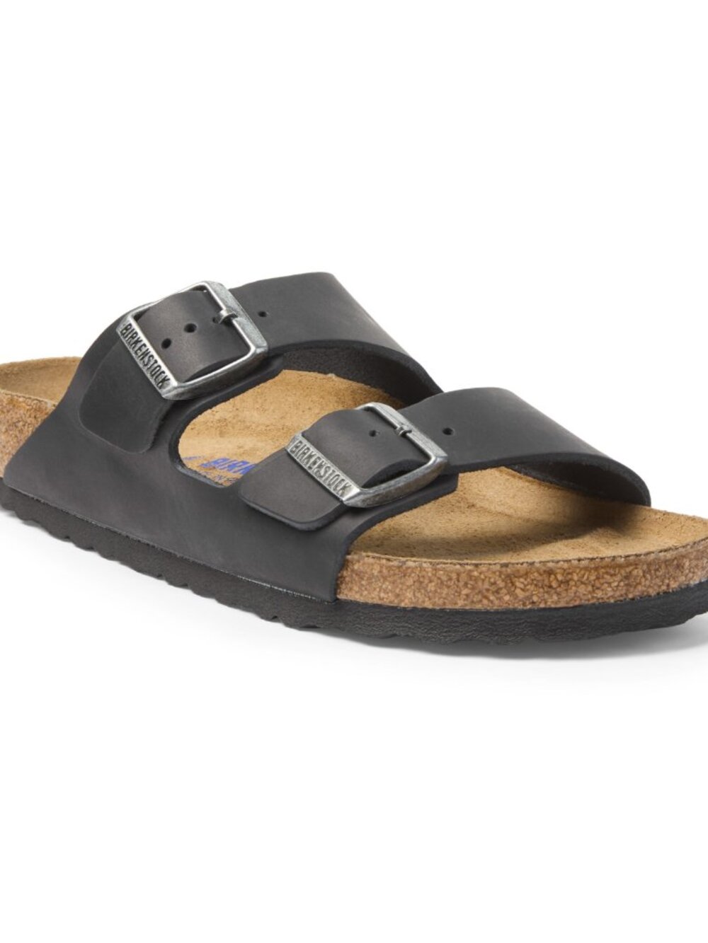 Birkenstock Arizona Soft Footbed in Black Oiled Leather - 39 EU Medium/Narrow